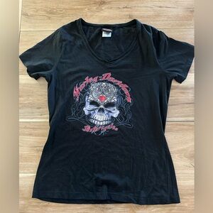 Harley-Davidson VNeck Tee L